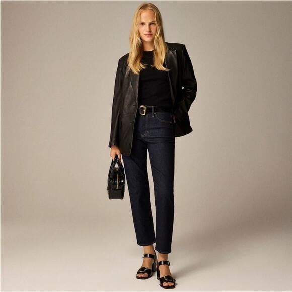 J CREW Size 32 Mid-Rise Slim Jeans 2003 Super-Stretch Resin - Picture 3 of 10